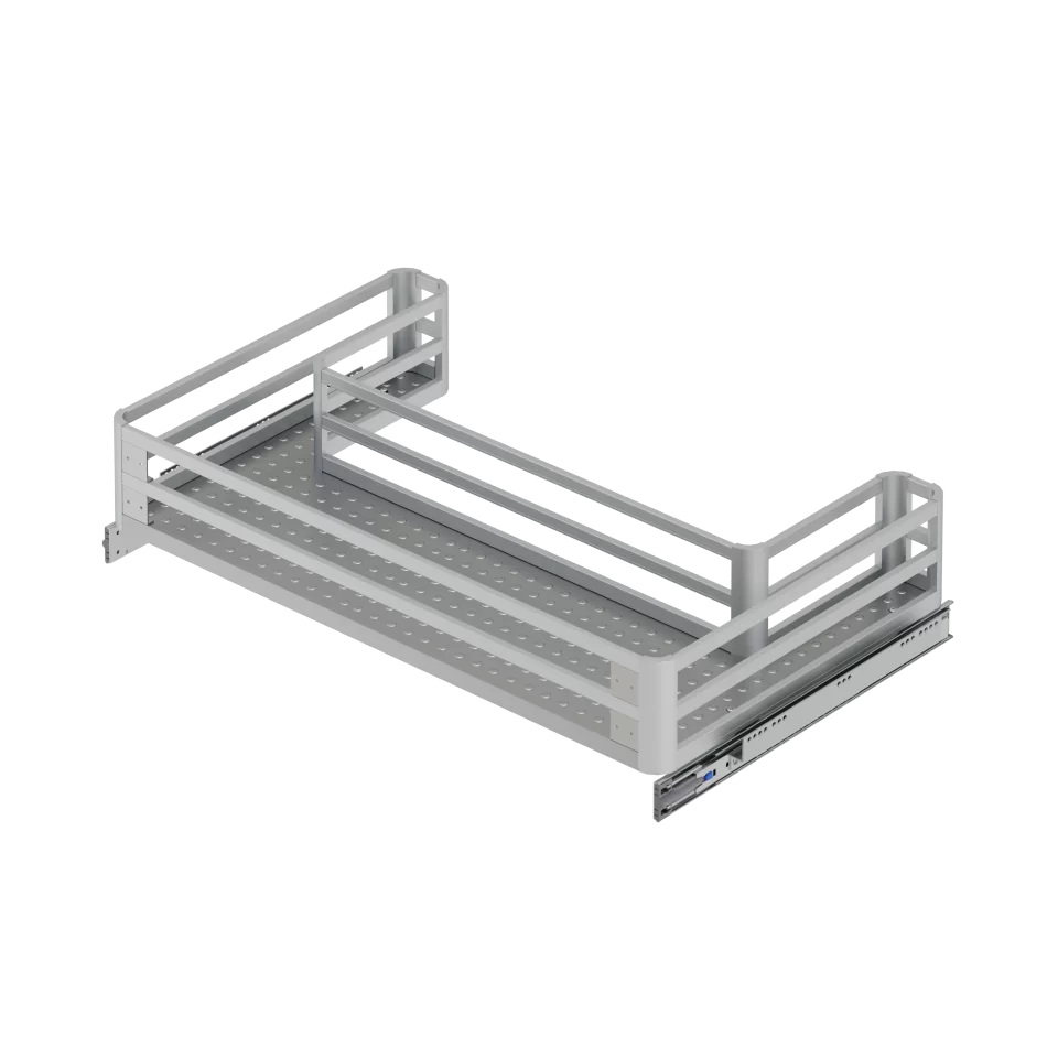 iroir sous évier aluminium facette / S-2751 G
