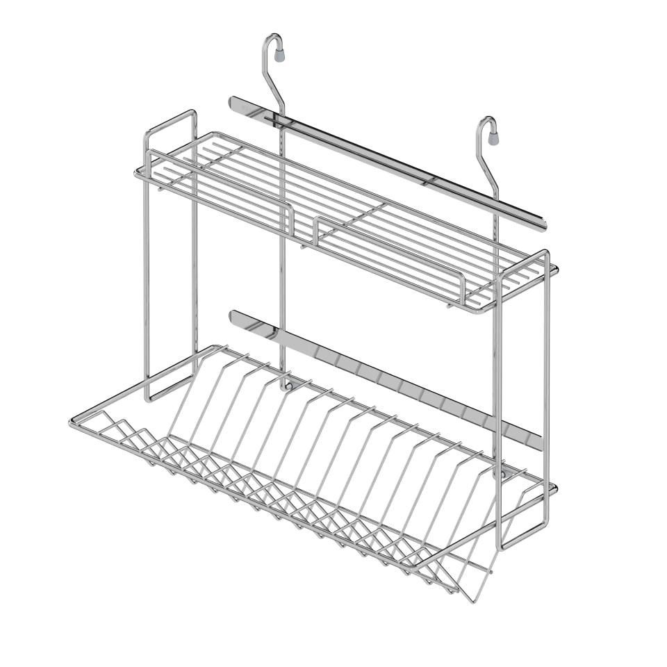 Egouttoir crochets acier inoxydable