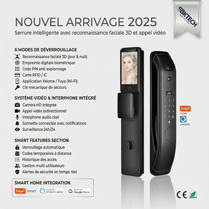 Serrure Digitale x11 Black