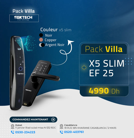 Pack Villa luxe